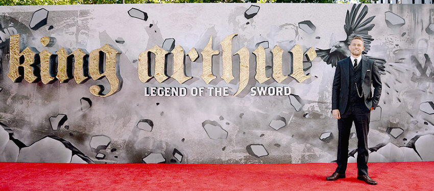 Charlie Attends European Premiere of ‘King Arthur: Legend of the Sword’