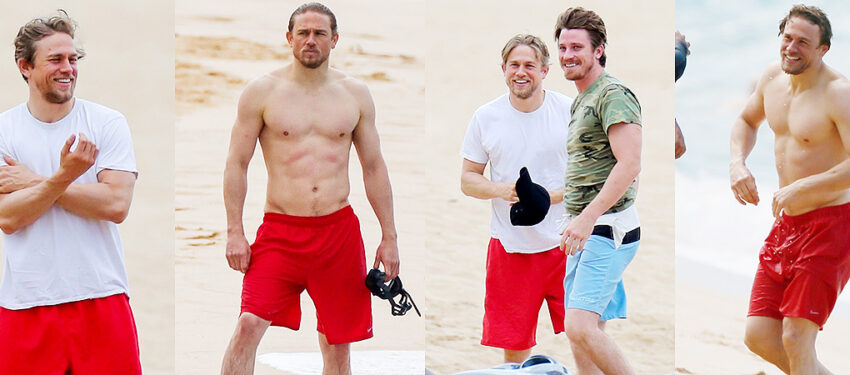 Photos: Charlie Prepping in Hawaii Ahead of Filming (March 15th)