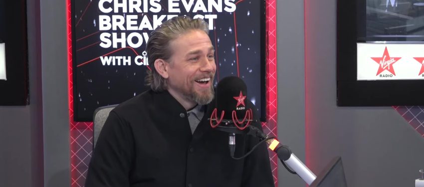Video: Charlie Hunnam Visits Chris Evans on the Virgin Radio Breakfast Show